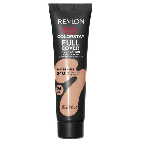 Revlon 240 Medium Beige Color Stay Full Coverage Matte Foundation 1oz - Picture 1 of 3